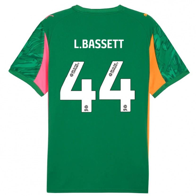 Danxen Men Louis Bassett #44 Green Orange Pink Goalkeeper Jersey 2025/26 T-Shirt