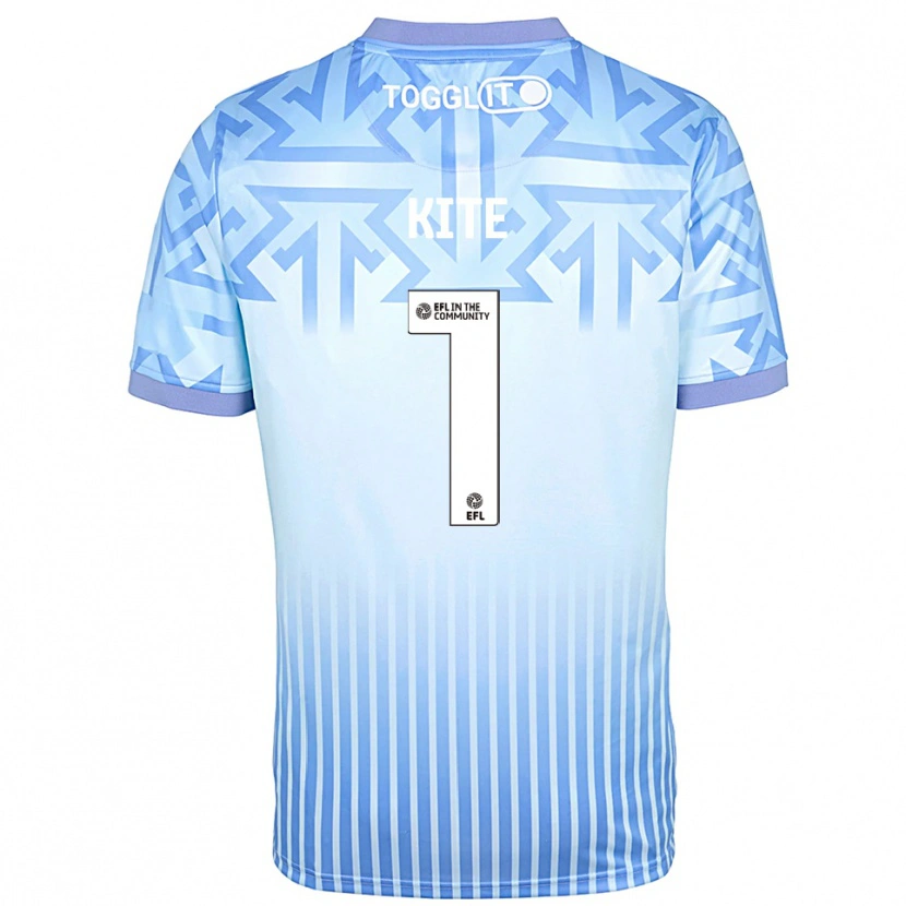 Danxen Men Rose Kite #1 Light Blue White Goalkeeper Jersey 2025/26 T-Shirt