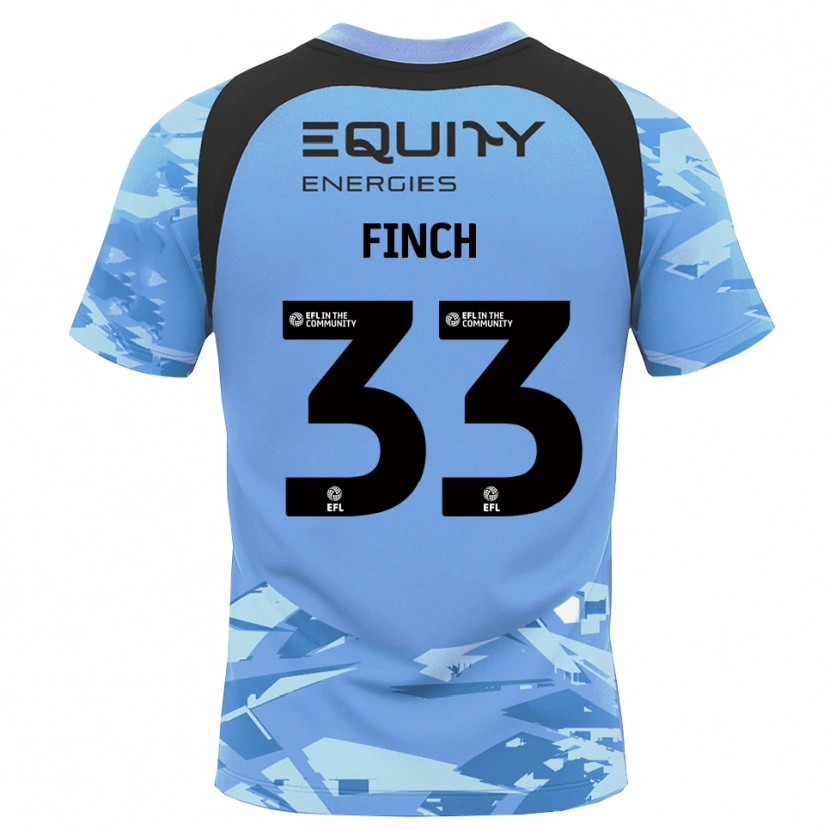 Danxen Men Tom Finch #33 Light Blue Glack Goalkeeper Jersey 2025/26 T-Shirt