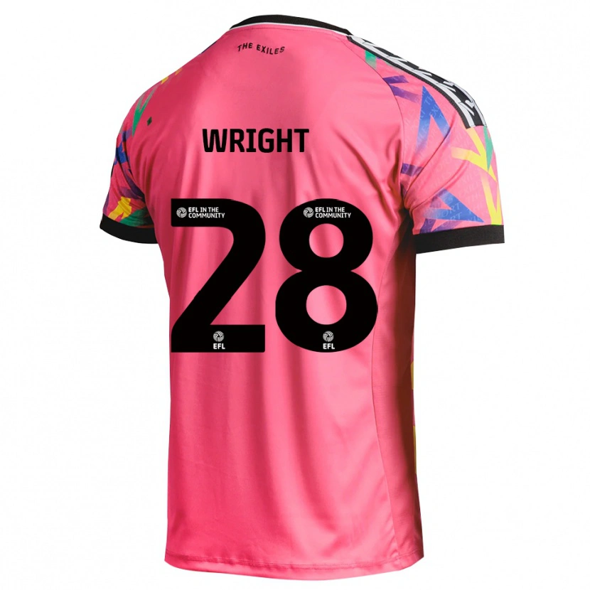 Danxen Men Jordan Wright #28 Magenta Goalkeeper Jersey 2025/26 T-Shirt