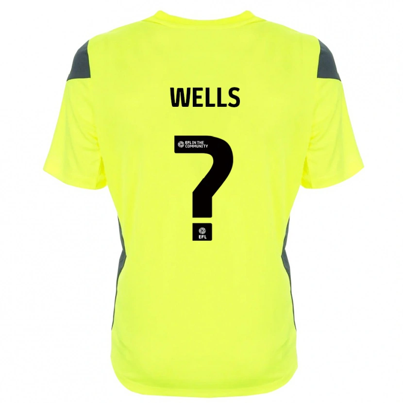 Danxen Men Liv Wells #0 Fluorescent Green Black Goalkeeper Jersey 2025/26 T-Shirt