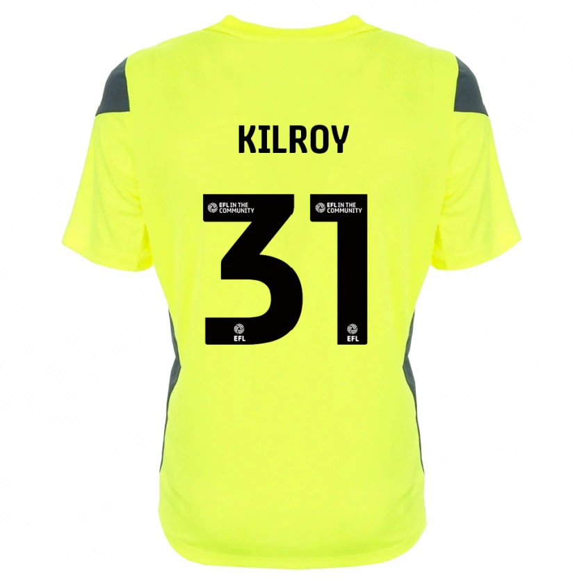 Danxen Men Jenson Kilroy #31 Fluorescent Green Black Goalkeeper Jersey 2025/26 T-Shirt
