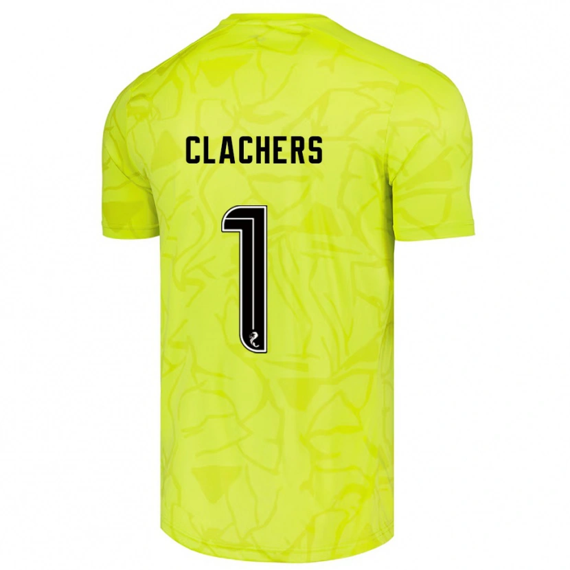 Danxen Men Erin Clachers #1 Yellwo Black Goalkeeper Jersey 2025/26 T-Shirt