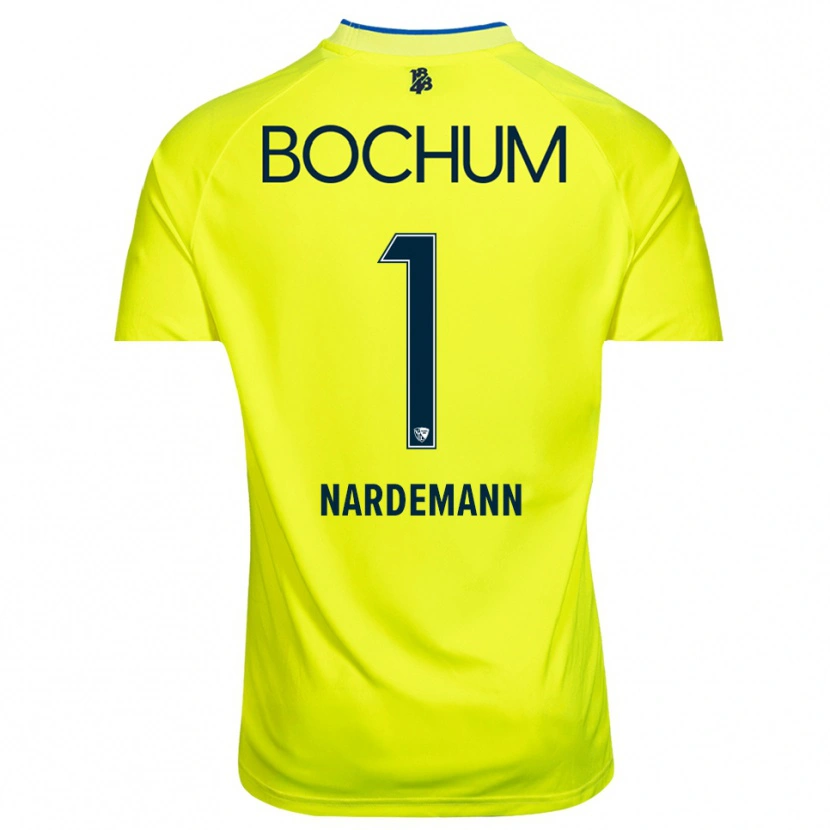 Danxen Men Kari Närdemann #1 Yellow Green Goalkeeper Jersey 2025/26 T-Shirt