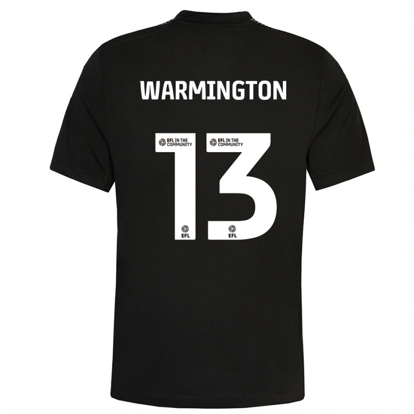 Danxen Men Tyrese Warmington #13 Black White Goalkeeper Jersey 2025/26 T-Shirt