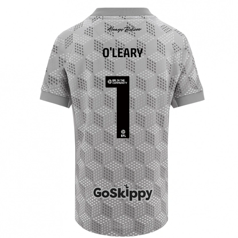 Danxen Men Max O'Leary #1 Black Gray Goalkeeper Jersey 2025/26 T-Shirt