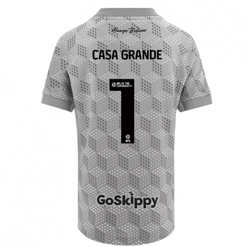 Danxen Men Josey Casa-Grande #1 Black Gray Goalkeeper Jersey 2025/26 T-Shirt