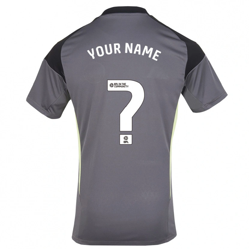 Danxen Men Leicester City Gray White Goalkeeper Jersey 2025/26 T-Shirt