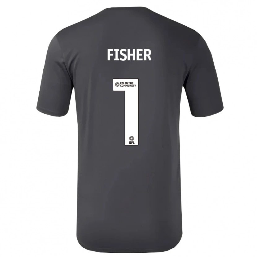 Danxen Men Nathan Fisher #1 Black White Goalkeeper Jersey 2025/26 T-Shirt