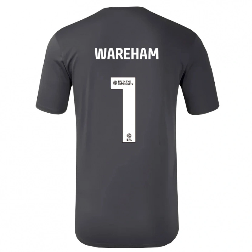 Danxen Men Laura Wareham #1 Black White Goalkeeper Jersey 2025/26 T-Shirt