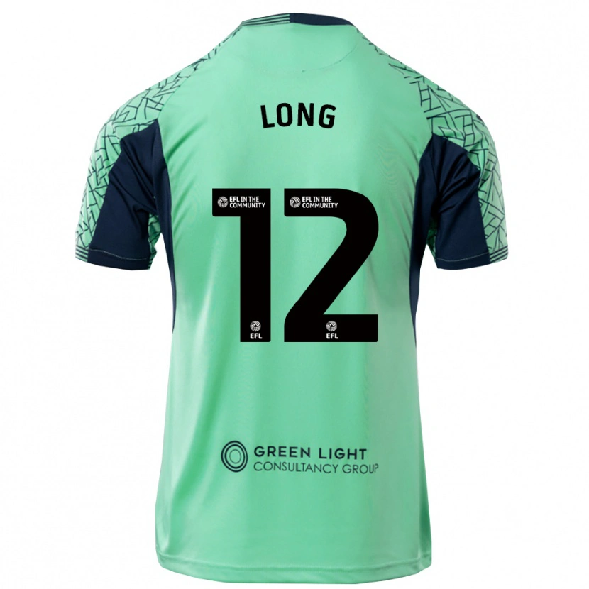 Danxen Men George Long #12 Aqua Black Goalkeeper Jersey 2025/26 T-Shirt