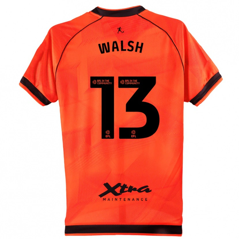 Danxen Men Joe Walsh #13 Orange Black Goalkeeper Jersey 2025/26 T-Shirt