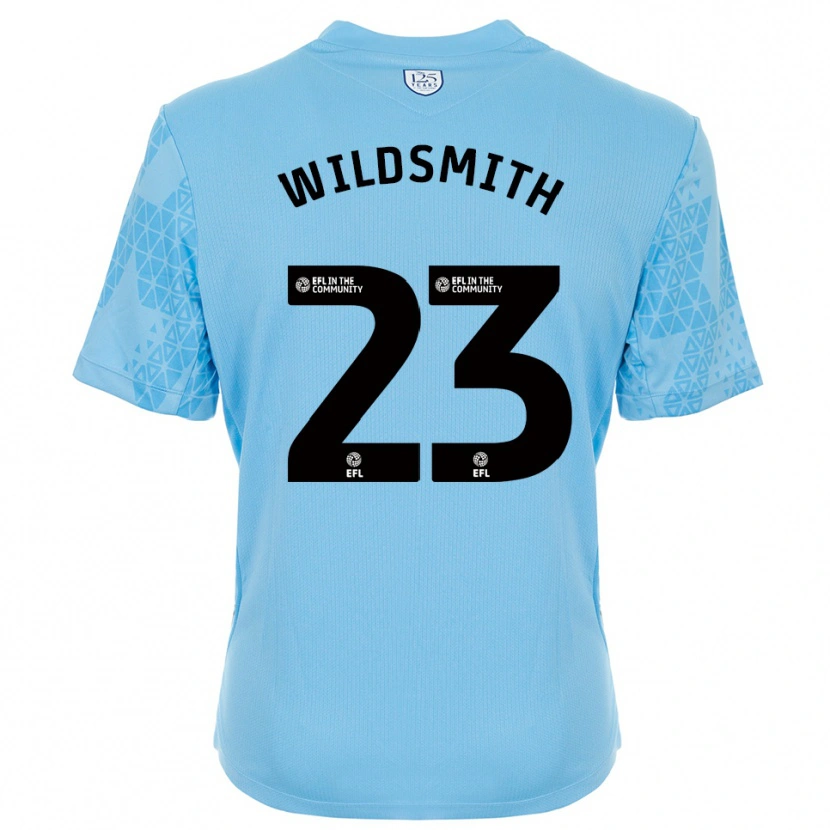 Danxen Men Joe Wildsmith #23 Sky Blue Black Goalkeeper Jersey 2025/26 T-Shirt