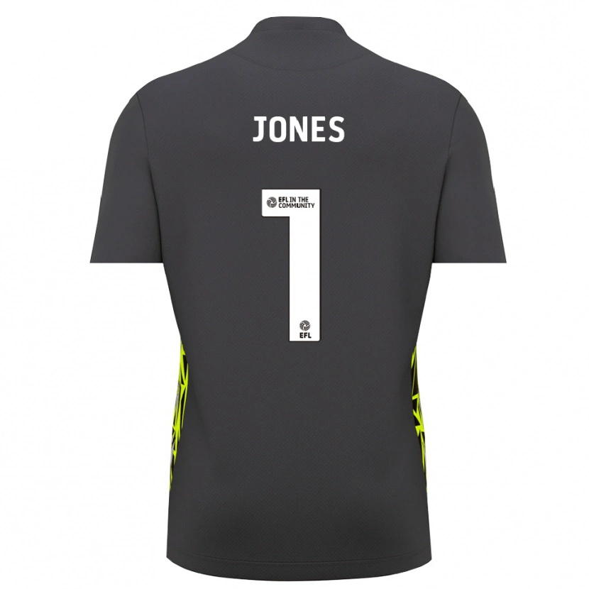 Danxen Men Elliott Jones #1 Grey Forest Green Goalkeeper Jersey 2025/26 T-Shirt