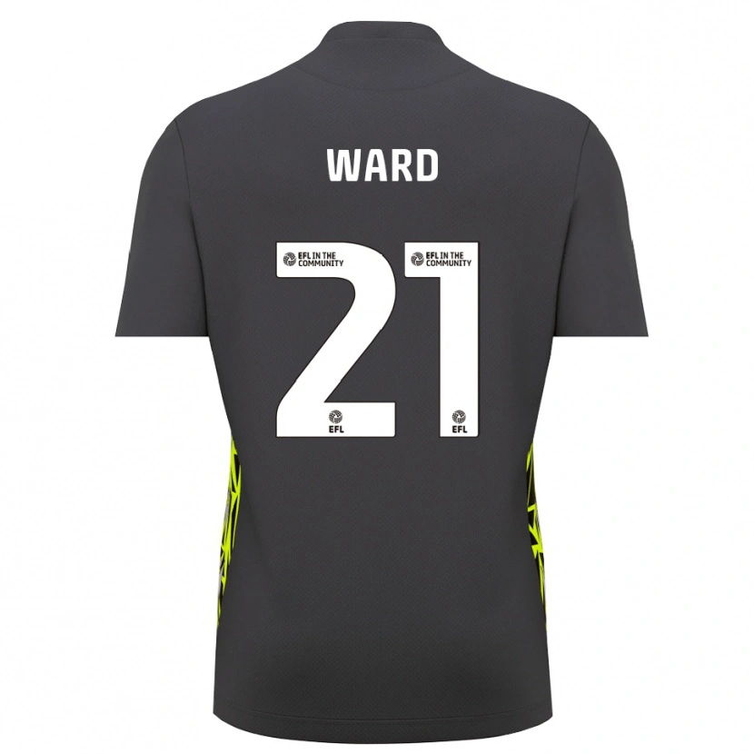 Danxen Men Danny Ward #21 Grey Forest Green Goalkeeper Jersey 2025/26 T-Shirt
