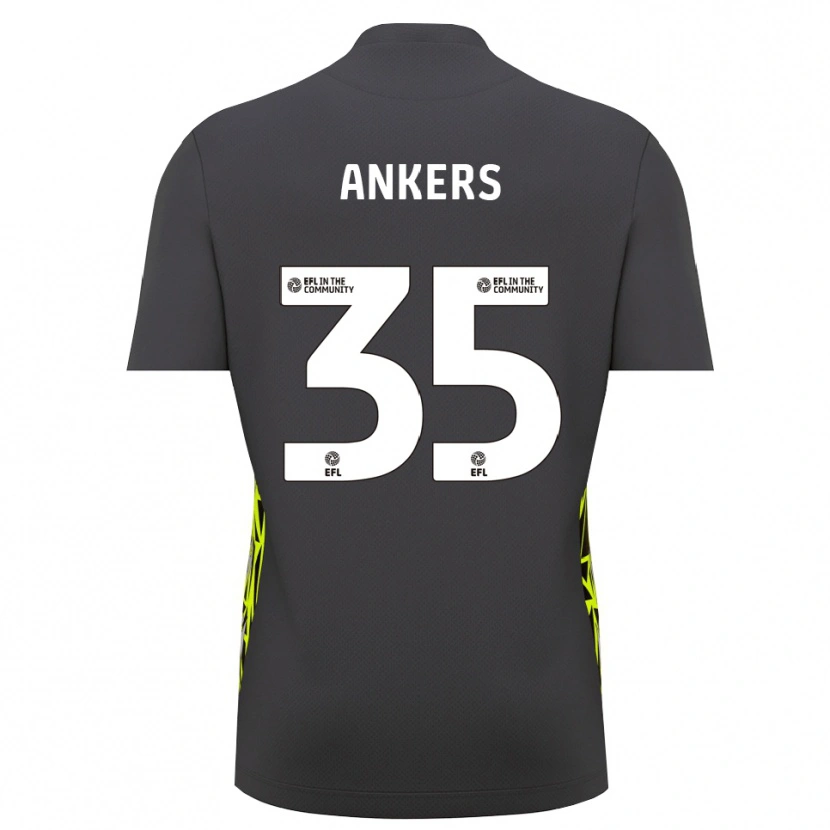 Danxen Men Chloe Ankers #35 Grey Forest Green Goalkeeper Jersey 2025/26 T-Shirt
