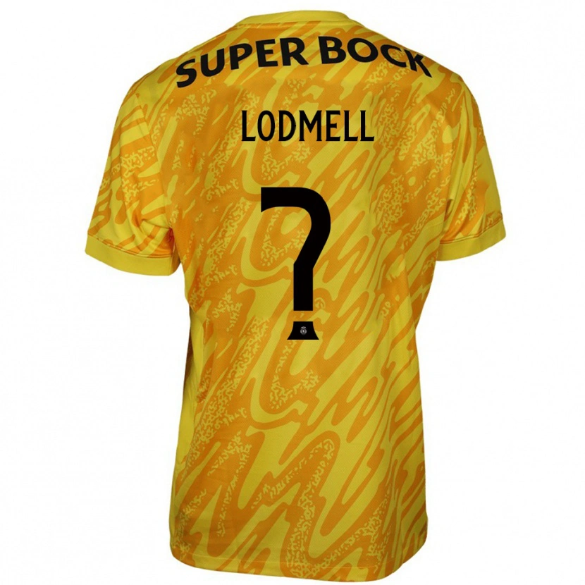 Danxen Men William Lodmell #0 Yellow Orange Goalkeeper Jersey 2025/26 T-Shirt