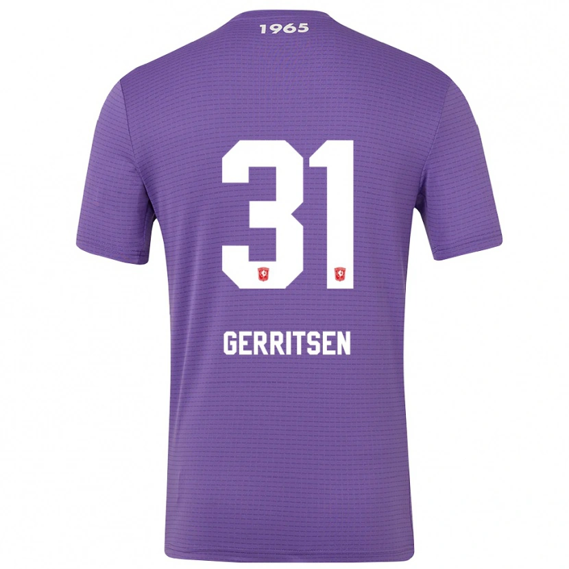 Danxen Men Yannick Gerritsen #31 Medium Purple Goalkeeper Jersey 2025/26 T-Shirt