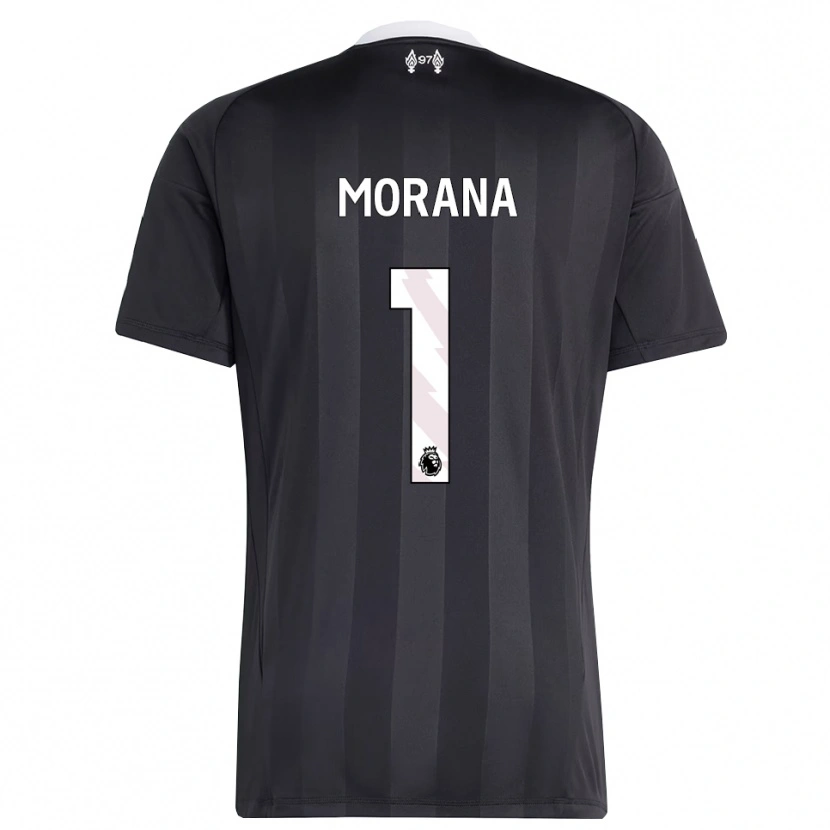 Danxen Men Nathan Morana #1 Black White Goalkeeper Jersey 2025/26 T-Shirt