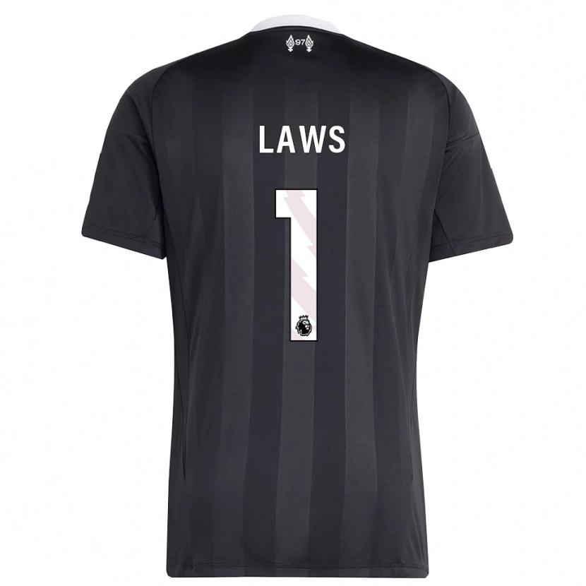 Danxen Men Rachael Laws #1 Black White Goalkeeper Jersey 2025/26 T-Shirt
