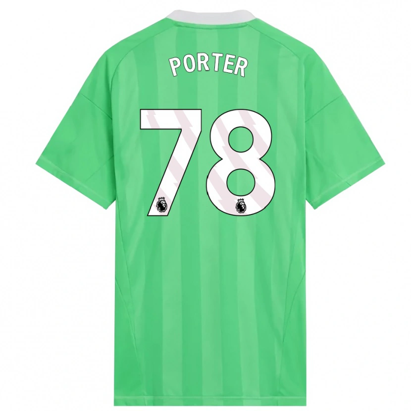 Danxen Men Jack Porter #78 Light Green White Goalkeeper Jersey 2025/26 T-Shirt