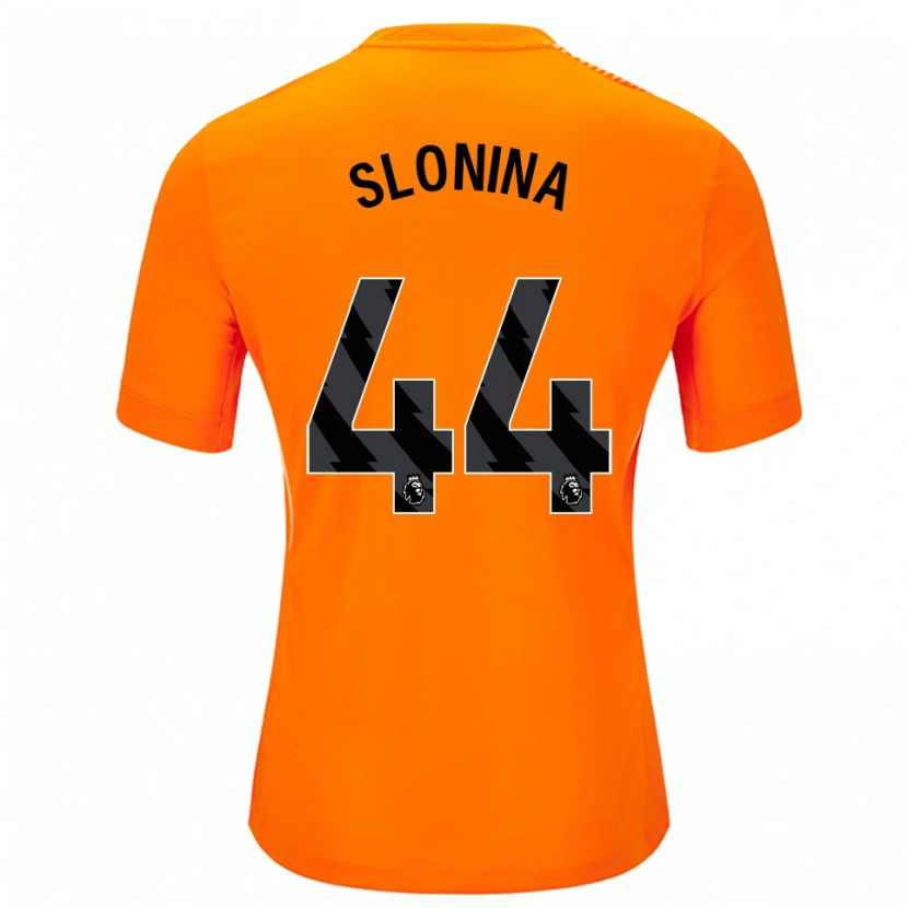 Danxen Men Gabriel Slonina #44 Orange Black Goalkeeper Jersey 2025/26 T-Shirt