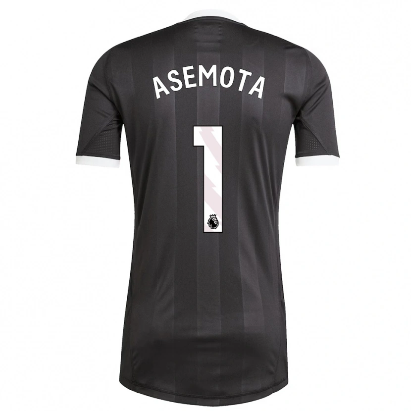 Danxen Men Owen Asemota #1 Black White Goalkeeper Jersey 2025/26 T-Shirt