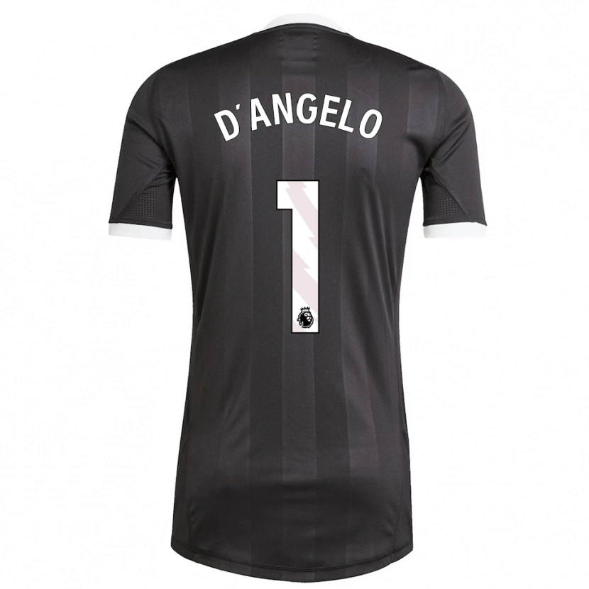 Danxen Men Sabrina D'angelo #1 Black White Goalkeeper Jersey 2025/26 T-Shirt