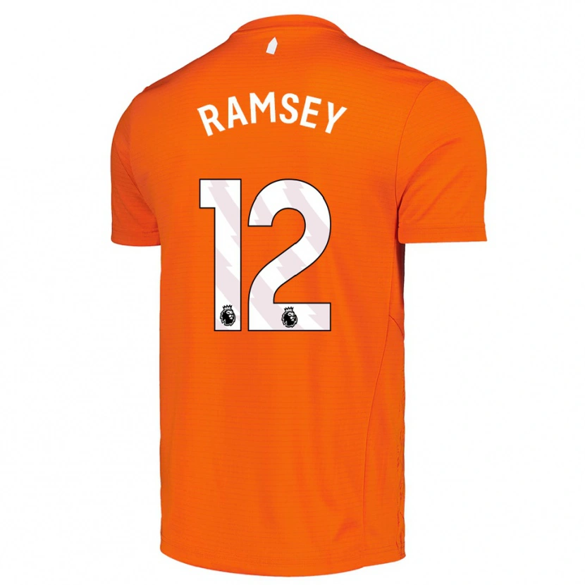 Danxen Men Emily Ramsey #12 Orange Black Goalkeeper Jersey 2025/26 T-Shirt