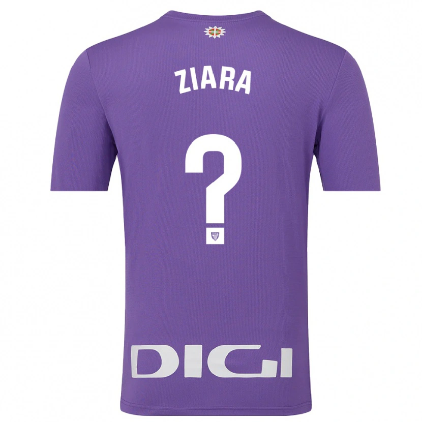 Danxen Men Ziara Vega Uribarri #0 Purple White Goalkeeper Jersey 2025/26 T-Shirt