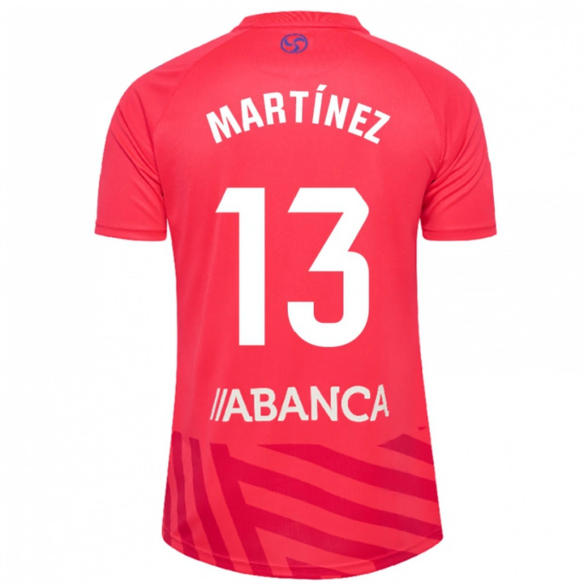 Danxen Men Naiara Martínez #13 Red White Goalkeeper Jersey 2025/26 T-Shirt