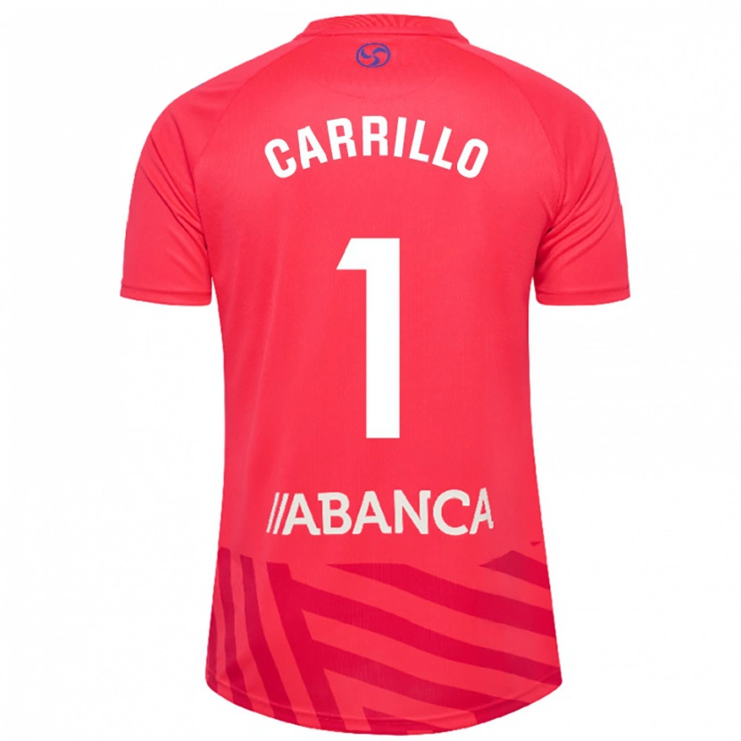 Danxen Men Coke Carrillo #1 Red White Goalkeeper Jersey 2025/26 T-Shirt