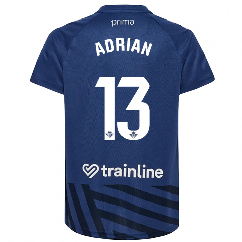 Danxen Men Adrián #13 Royal Blue White Goalkeeper Jersey 2025/26 T-Shirt