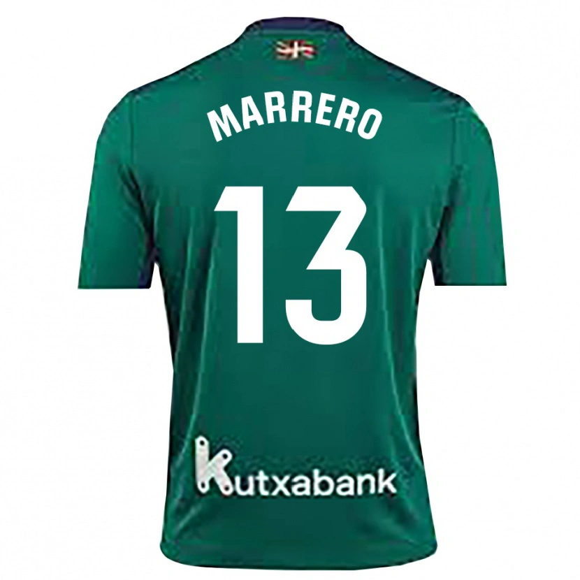 Danxen Men Unai Marrero #13 Navy Blue Green Goalkeeper Jersey 2025/26 T-Shirt