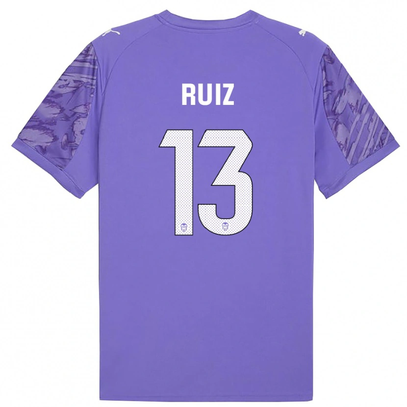 Danxen Men Nil Ruiz #13 Lilac White Goalkeeper Jersey 2025/26 T-Shirt