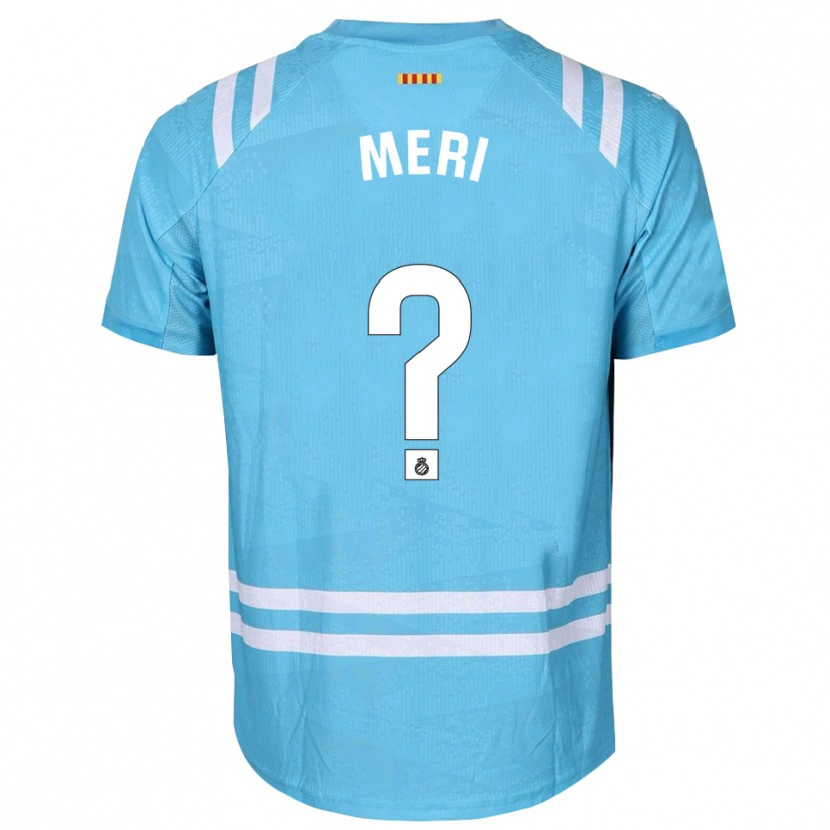 Danxen Men Meritxel Muñoz Alsina #0 Light Blue White Goalkeeper Jersey 2025/26 T-Shirt