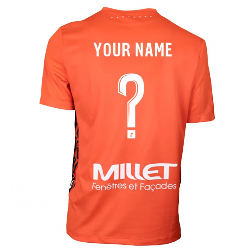 Danxen Men FC Nantes Orange White Goalkeeper Jersey 2025/26 T-Shirt