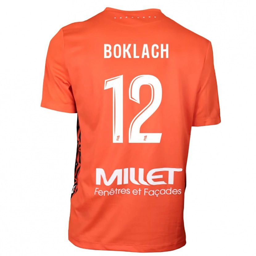 Danxen Men Kateryna Boklach #12 Orange White Goalkeeper Jersey 2025/26 T-Shirt
