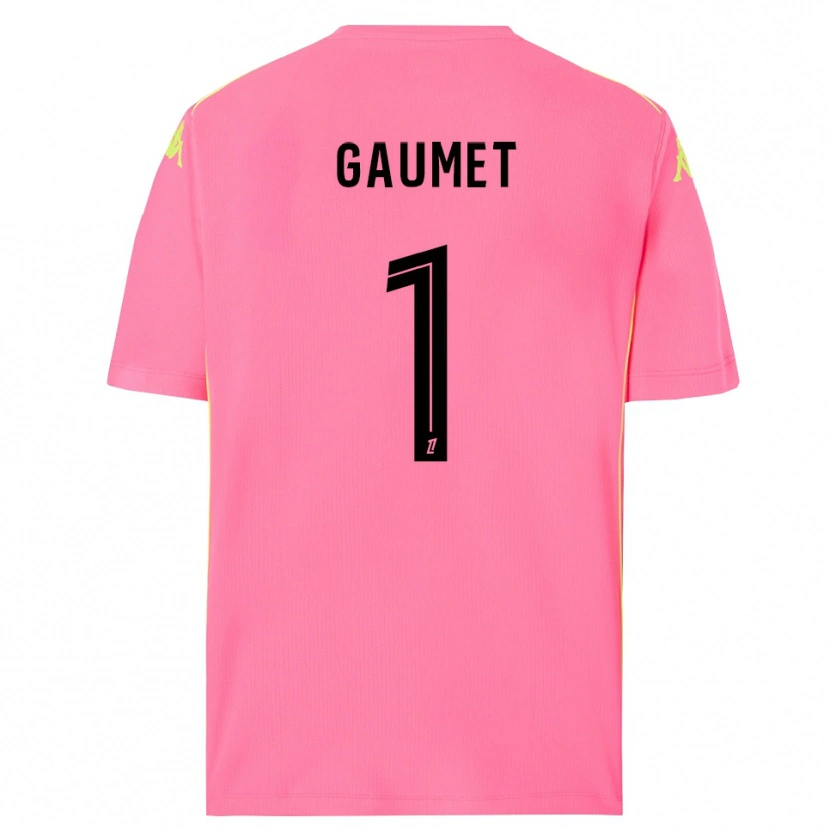 Danxen Men Noa Gaumet #1 Hot Pink Black Goalkeeper Jersey 2025/26 T-Shirt