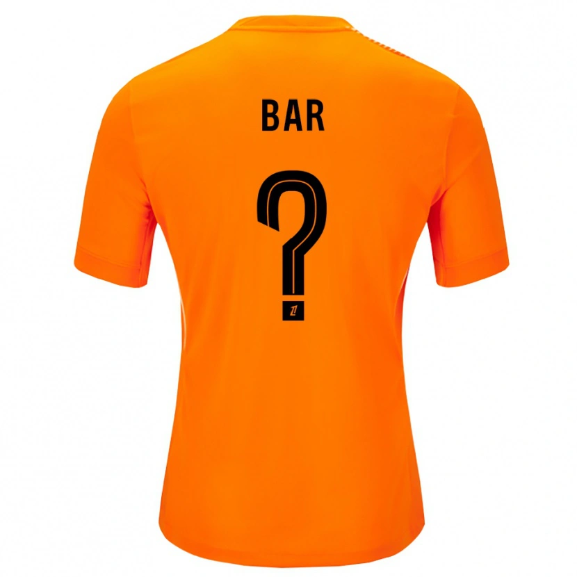 Danxen Men Arthur Bar #0 Orange Black Goalkeeper Jersey 2025/26 T-Shirt