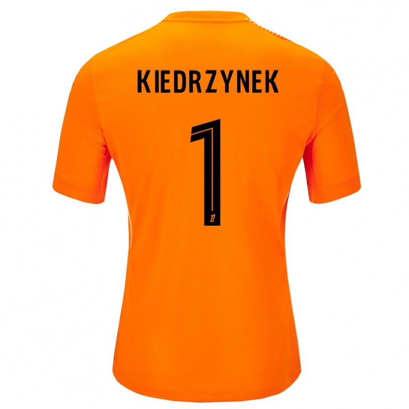 Danxen Men Katarzyna Kiedrzynek #1 Orange Black Goalkeeper Jersey 2025/26 T-Shirt