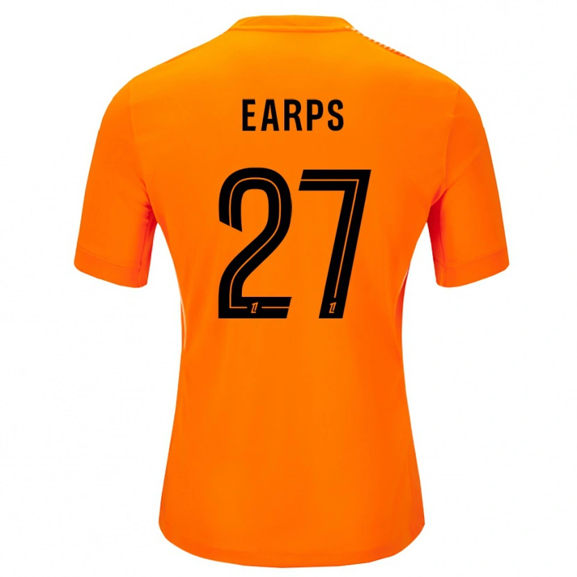 Danxen Men Mary Earps #27 Orange Black Goalkeeper Jersey 2025/26 T-Shirt
