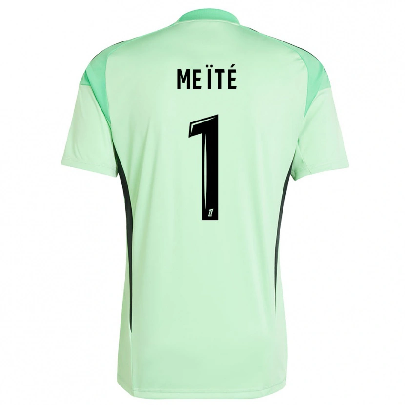 Danxen Men Ibrahim Meïté #1 Light Green Black Goalkeeper Jersey 2025/26 T-Shirt