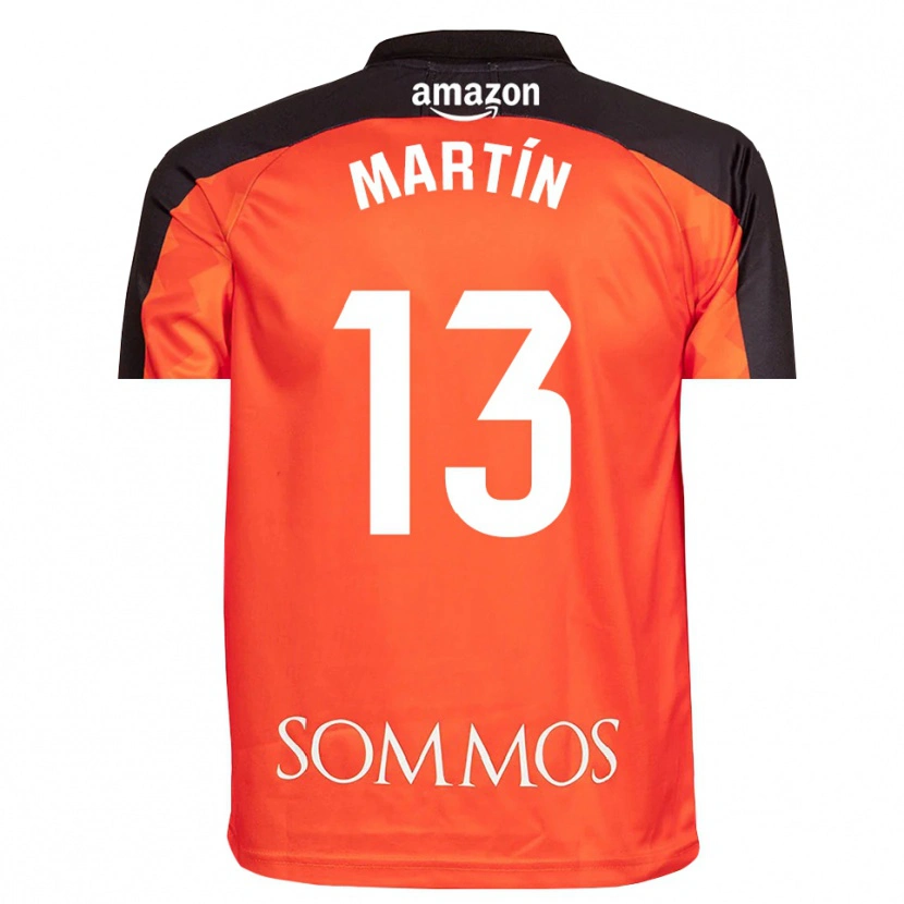 Danxen Men Dani Martín #13 Orange Black Goalkeeper Jersey 2025/26 T-Shirt