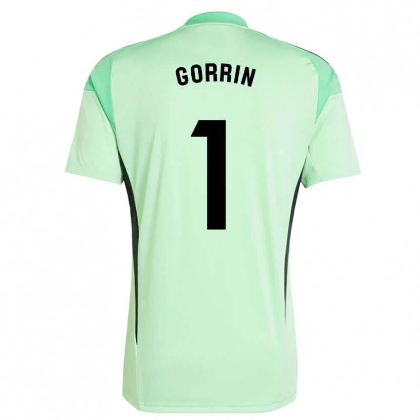 Danxen Men Ale Gorrin #1 Light Green Black Goalkeeper Jersey 2025/26 T-Shirt