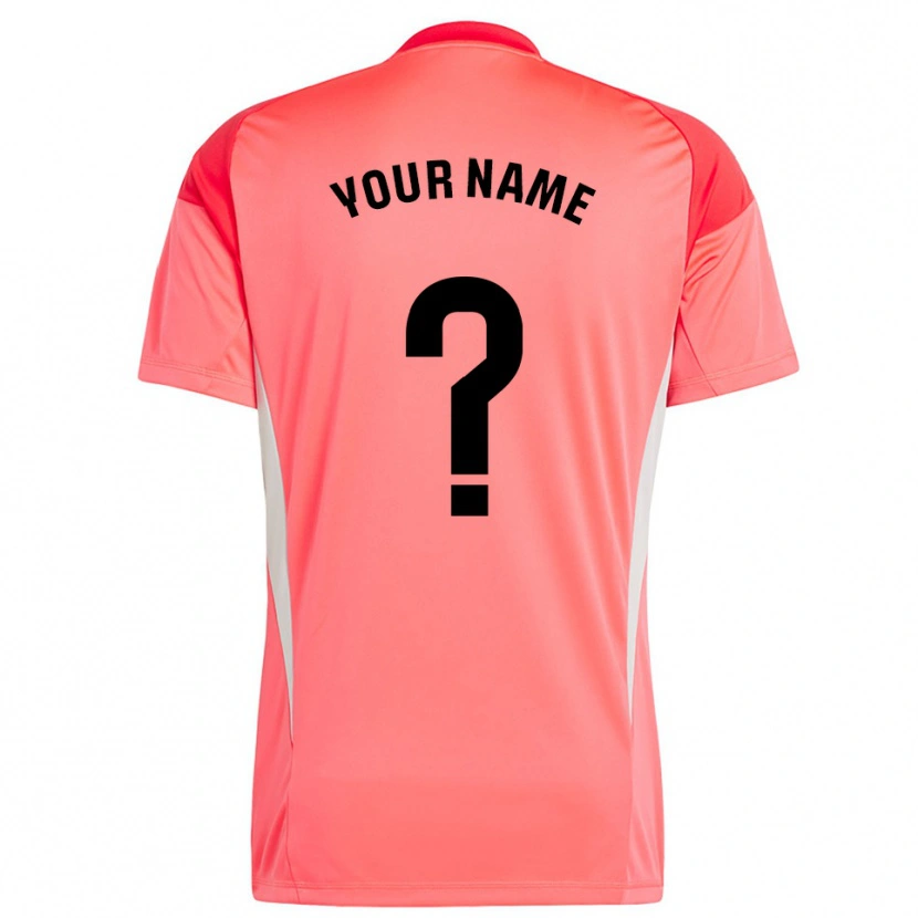 Danxen Men Albacete Balompié Orange Red Goalkeeper Jersey 2025/26 T-Shirt