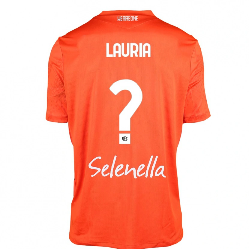 Danxen Men Nicole Lauria #0 Orange Black White Goalkeeper Jersey 2025/26 T-Shirt