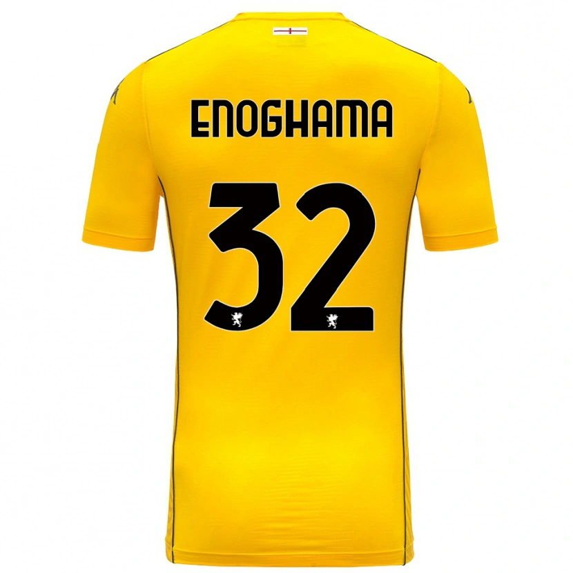 Danxen Men Isaac Enoghama #32 Dark Yellow Black Goalkeeper Jersey 2025/26 T-Shirt