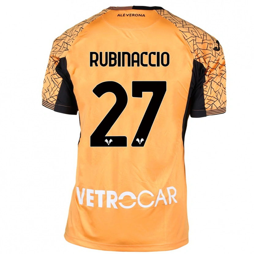 Danxen Men Nikol Rubinaccio #27 Orange Black White Goalkeeper Jersey 2025/26 T-Shirt