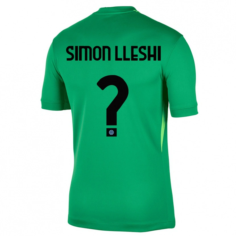 Danxen Men Simon Lleshi #0 Light Green Black Goalkeeper Jersey 2025/26 T-Shirt